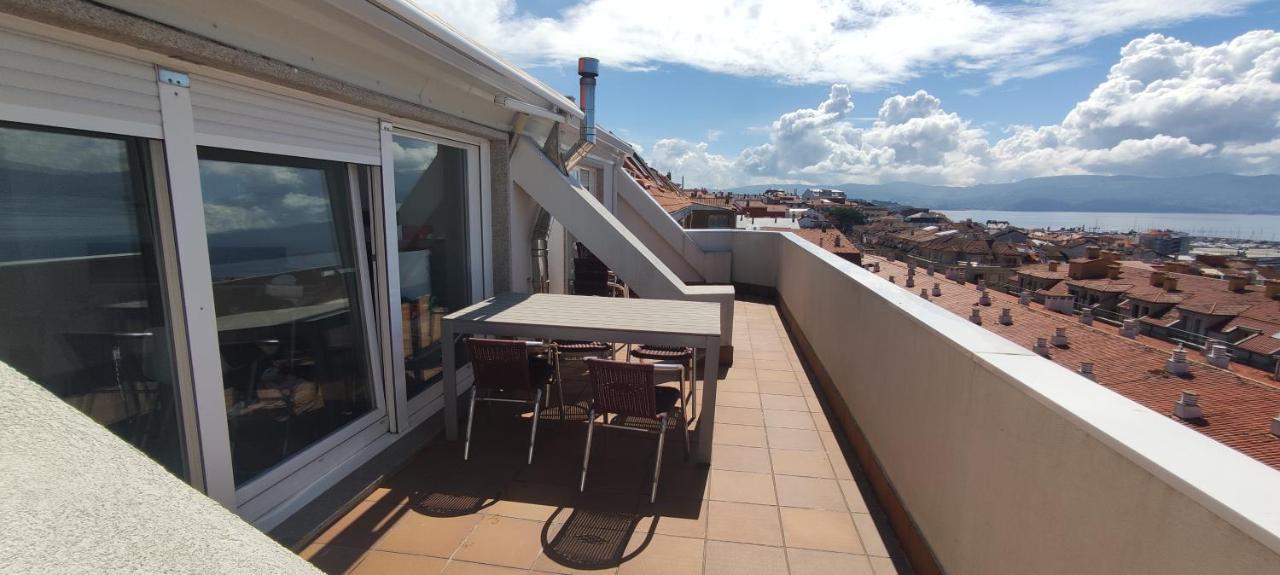 Apartmán Atico Con Amplia Terraza Y Espectaculares Vistas Sanxenxo Exteriér fotografie