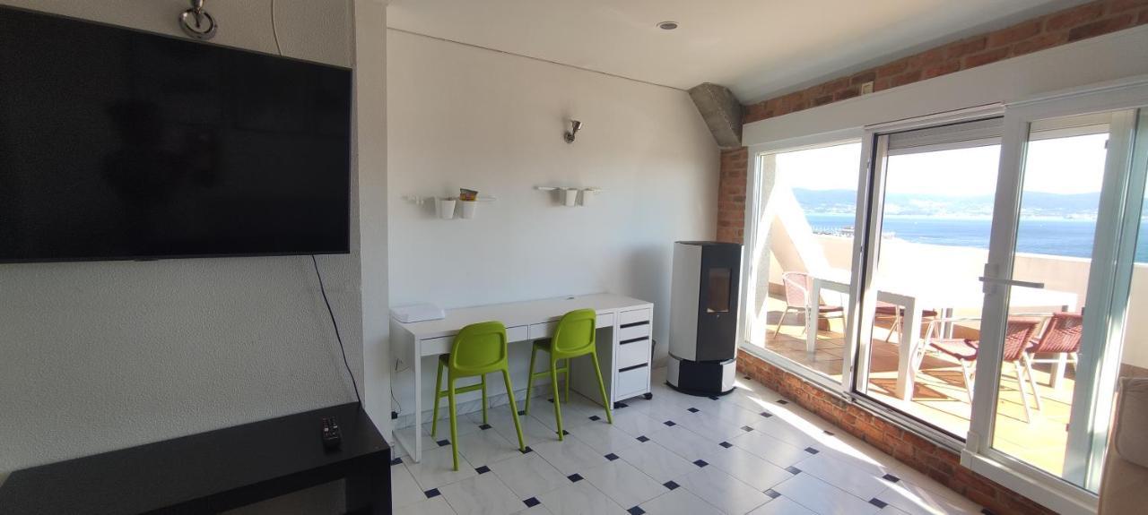 Apartmán Atico Con Amplia Terraza Y Espectaculares Vistas Sanxenxo Exteriér fotografie